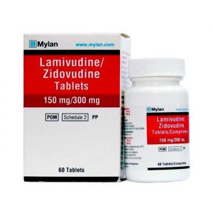 Mylan Lamivudine/Zidovudine Tablets 150mg/300mg 60 viên