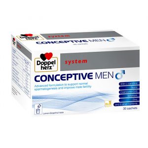 Thực phẩm hỗ trợ sinh sản ở nam giới Doppelherz Conceptive Men 30 gói