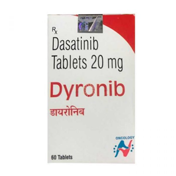 Thuốc ung thư Hetero Dyronib Dasatinib 20mg