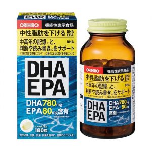 Viên uống bổ não Orihiro DHA EPA Nhật Bản 180