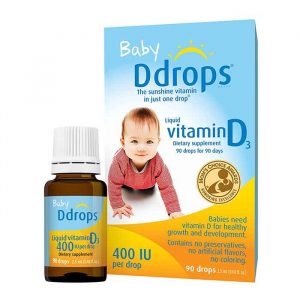 Bổ sung vitamin D3 Baby Ddrops Vitamin D3 400IU
