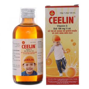 Siro bổ sung Vitamin C cho trẻ em Ceelin 120ml