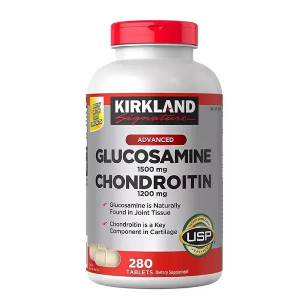Glucosamine 1500mg Chondroitin 1200mg Kirkland 280 viên
