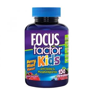 Kẹo bổ phát triển trí não cho trẻ Focus Factor For Kids 150 viên