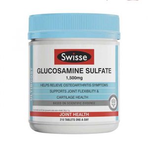 Viên bổ sụn khớp Swisse Glucosamine Sulfate 1500mg Hộp 210 viên