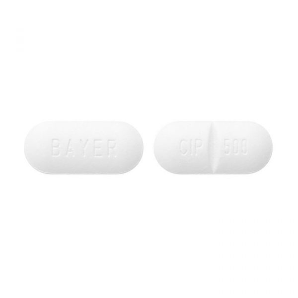 Thuốc kháng sinh Bayer Ciprobay 500mg 10 viên