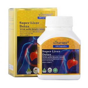 Viên giải độc gan Vitatree Super Liver Detox Hộp 100 viên