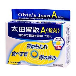 Viên uống hỗ trợ tiêu hóa Ohta’s Isan a 45 viên