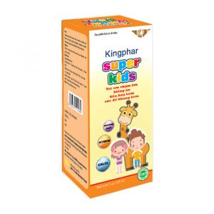 Siro tăng cường miễn dịch Kingphar Super Kids 125 ml
