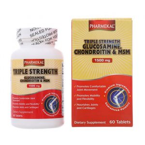 Pharmekal Triple Strength Glucosamine Chondroitin MSM 1500mg 60 viên