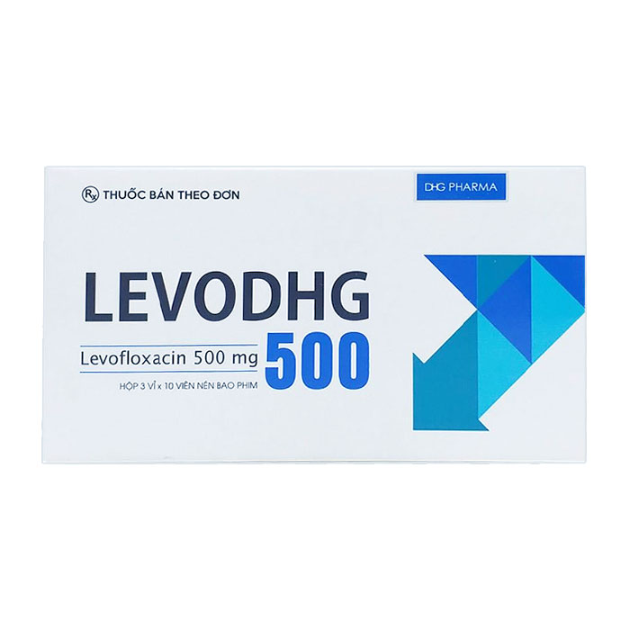 Thuốc kháng sinh DHG Levodhg 500 30 viên