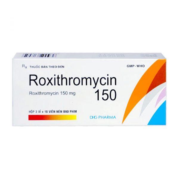 DHG Roxirthromyccin 150 30 viên