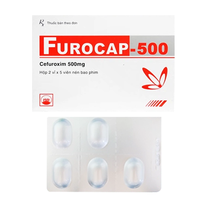 Furocap 500mg PMP 10 Viên - Thuốc kháng sinh