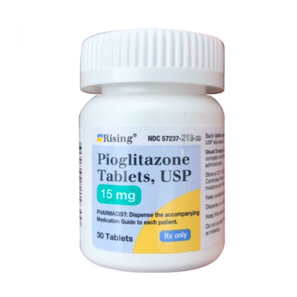 Rising Pioglitazone Tablets USP 15mg 30 viên