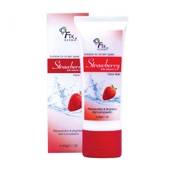 Fixderma Strawberry Face Wash 60g