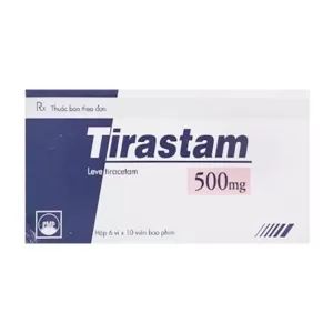 Thuốc hướng thần PMP Tirastam 500mg 60 Viên