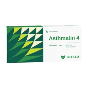 Asthmatin 4mg Stella 3 vỉ x 10 viên