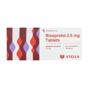 Bisoprolol 2.5mg Tablets Stella 3 vỉ x10 viên