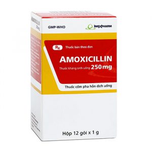 IMP Amoxicillin 250mg 12 gói