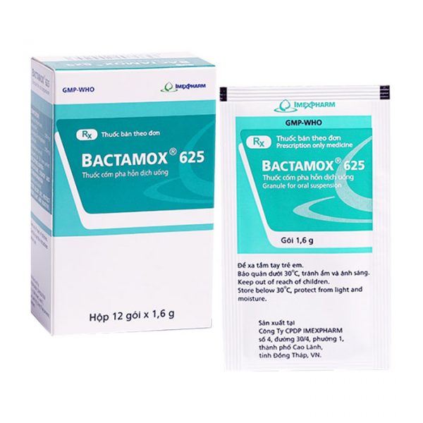 IMP Bactamox 625 12 gói