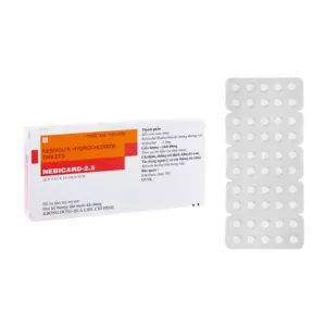 Nebicard-2.5 Torrent Pharma 5 vỉ x 10 viên