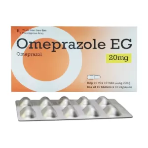 Thuốc tiêu hóa PMP Omeprazole EG 20mg 100 Viên