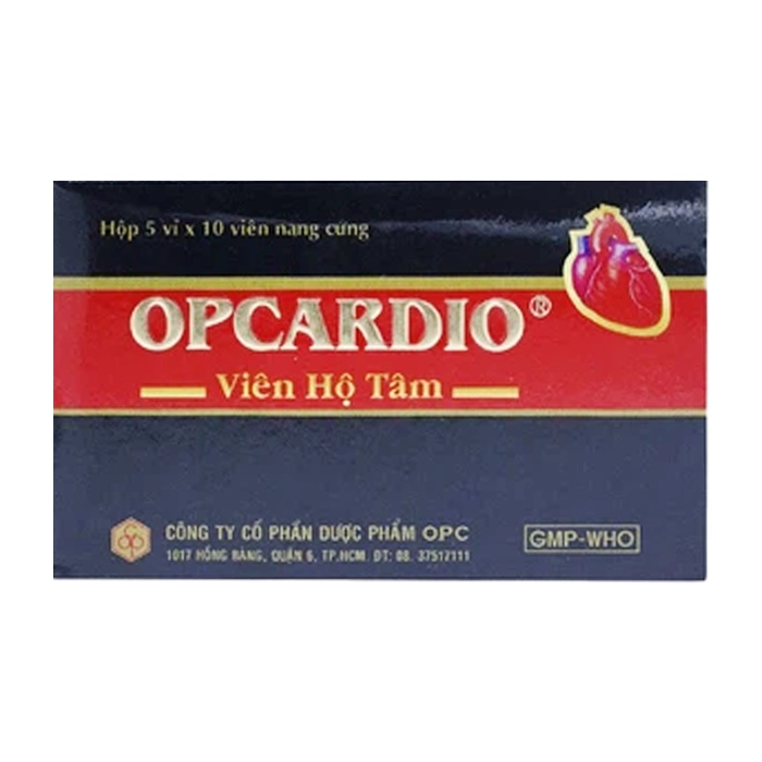 Opcardio Viên Hộ Tâm OPC 5 vỉ x 10 viên
