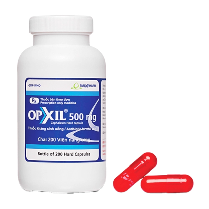Thuốc kháng sinh IMP Opxil 500 200 viên