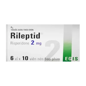 Rileptid 2mg Egis 6 vỉ x 10 viên