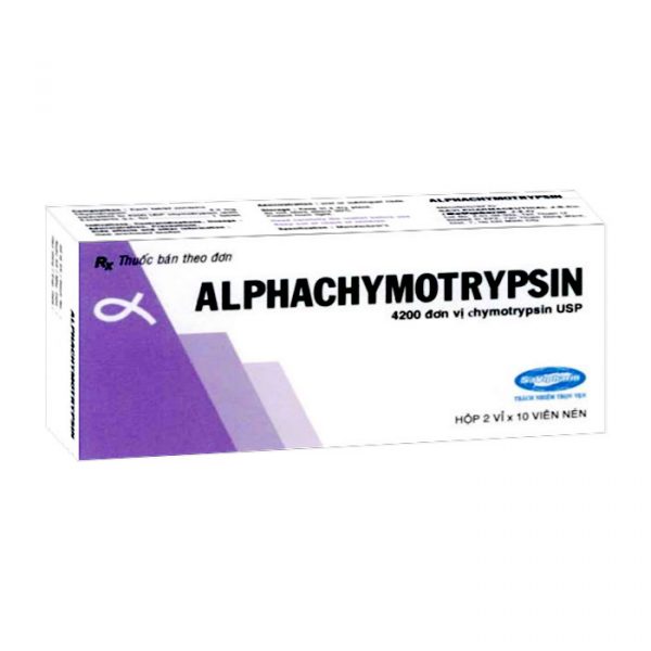 Savi alphachymotrypsin 20 viên