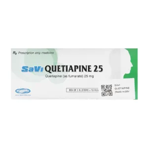 Savi Quetiapine 25mg Savipharm 3 vỉ x 10 viên
