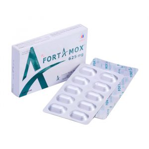 Fortamox 625 mg Domesco 2 vỉ x 10 Viên