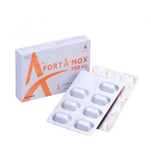 Fortamox 750 mg Domesco 2 vỉ x 7 viên
