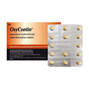 Oxycontin 40 Mundipharma 2 vỉ x 14 viên
