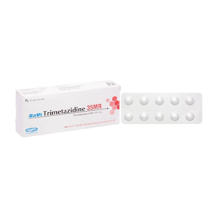 Savi Trimetazidine 35MR Savipharm 3 vỉ x 10 viên