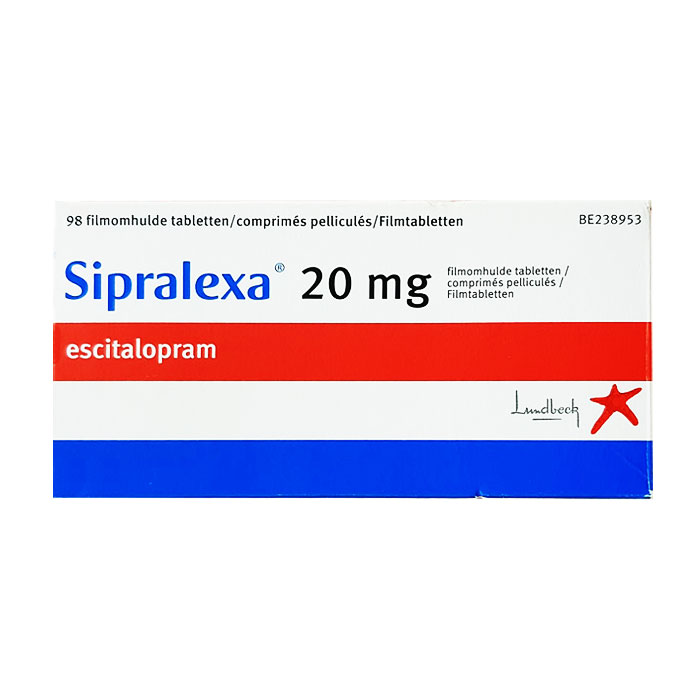 Sipralexa 20 Lundbeck 7 vỉ x 14 viên