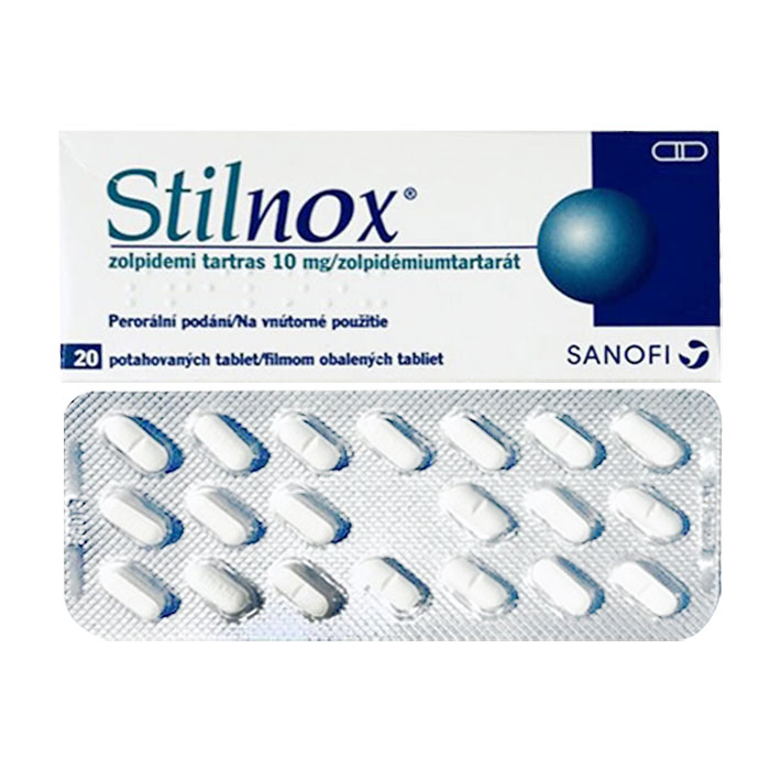 Stilnox 10 Sanofi 1 vỉ x 20 viên - Điều trị mất ngủ