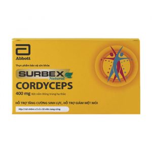 Surbex Natural Cordyceps 400mg Abbott 100 viên