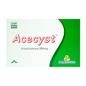 Acecyst 200mg Agimexpharm 10 vỉ x 10 viên