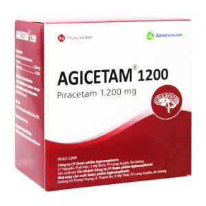 Agicetam 1200 Agimexpharm 10 vỉ x 10 viên