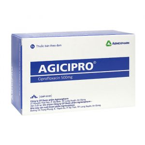 Agicipro 500 Agimexpharm 10 vỉ x 10 viên