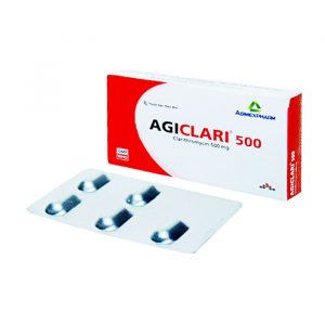 Agiclari 500 Agimexpharm 2 vỉ x 5 viên