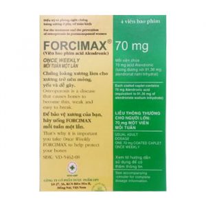 Forcimax OPV 1 vỉ x 4 viên