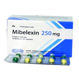 Mibelexin 250mg Hasan 100 viên