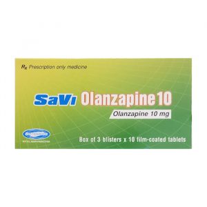 Savi Olanzapine 10 Savipharm 3 vỉ x 10 viên