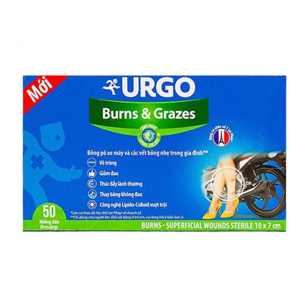 Urgo Burns & Grazes - Băng cá nhân