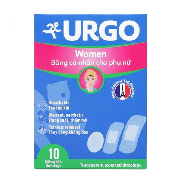 Urgo Women 10 miếng - Băng cá nhân