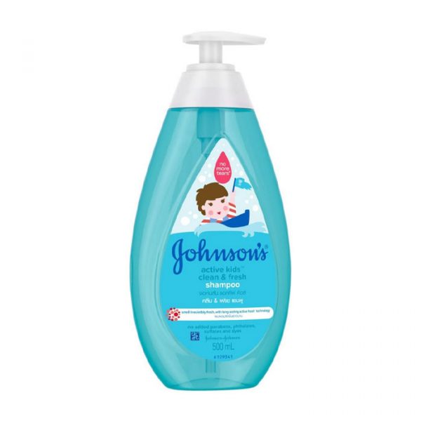 Johnson's Active Kids Clean & Fresh 500ml - Dầu gội cho trẻ