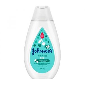 Johnson's Milk + Rice Bath 200ml - Sữa tắm toàn thân cho bé