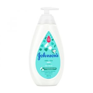Johnson's Milk + Rice Bath 500ml - Sữa tắm toàn thân cho bé